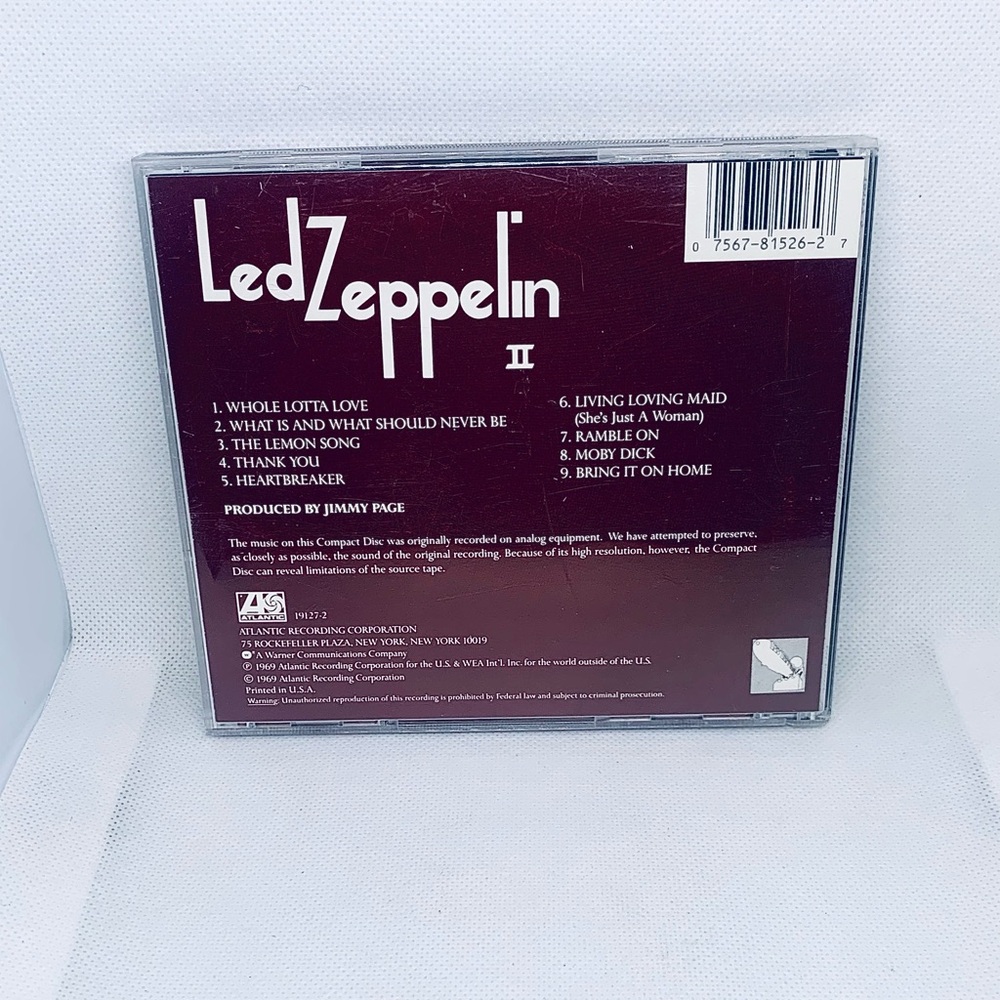 Led Zeppelin II CD - Picture 2 of 4